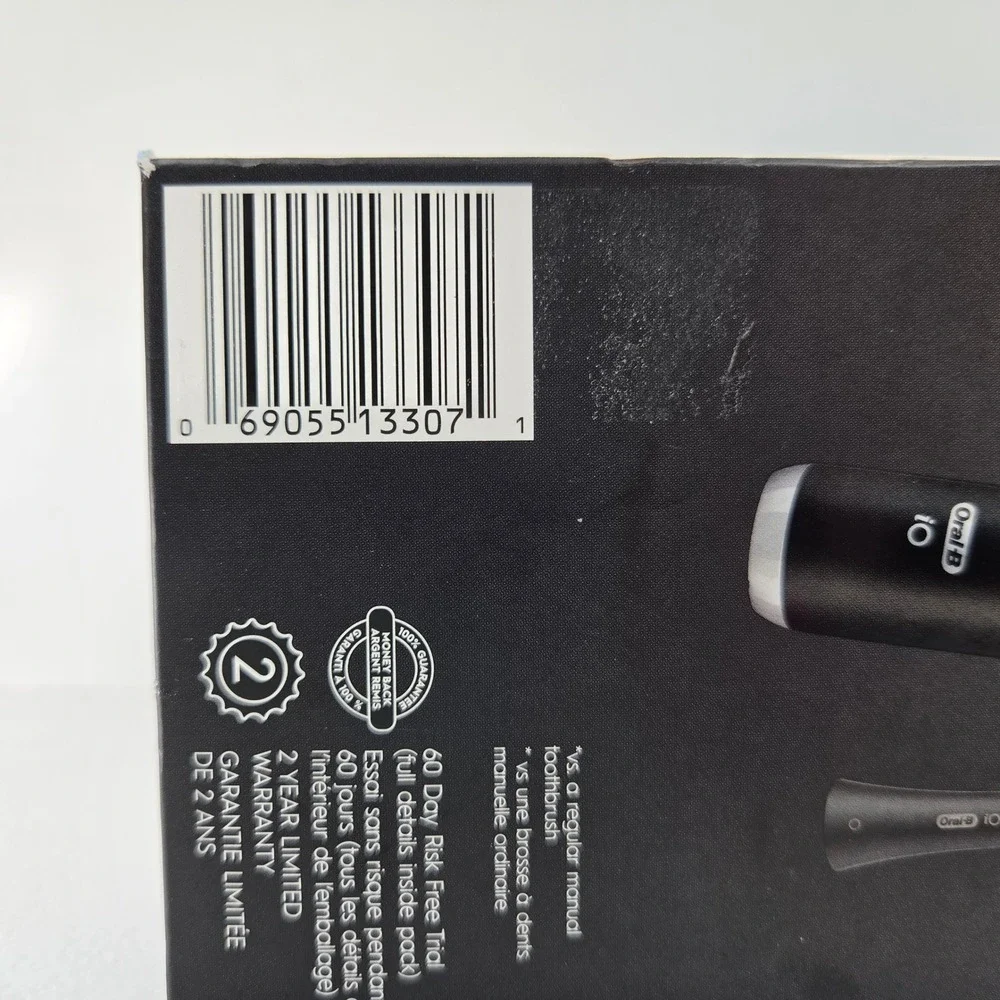 Oral-B iO Series 3 Limited Electric Toothbrush Matte Black 3 Modes Travel Case